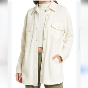 NWT Thread Supply Cream Button-Up Jacket